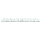 Coussins de chaise longue lot de 2 motif de feuilles