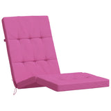 Coussins de chaise longue lot de 2 rose tissu oxford