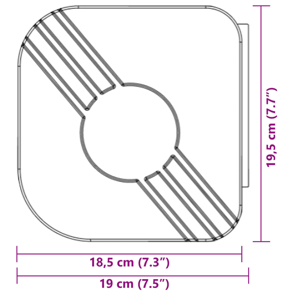 Blau-weiße einziehbare Markise, 5 x 3 m, Stoff und Aluminium