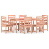 Ensemble à manger de jardin 7 pcs bois massif Douglas