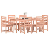 Ensemble à manger de jardin 7 pcs bois massif Douglas