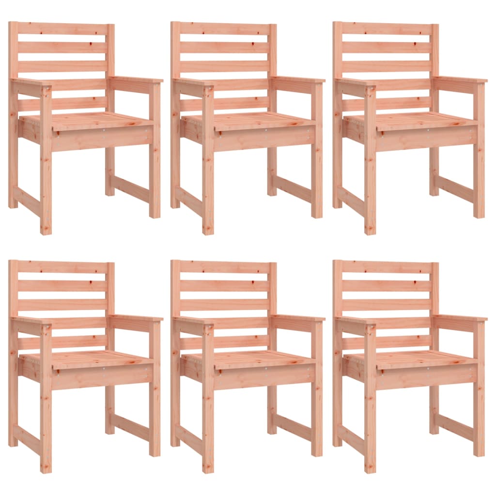 Ensemble à manger de jardin 7 pcs bois massif Douglas