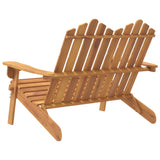 Adirondack Gartenbank 126 cm aus massivem Akazienholz