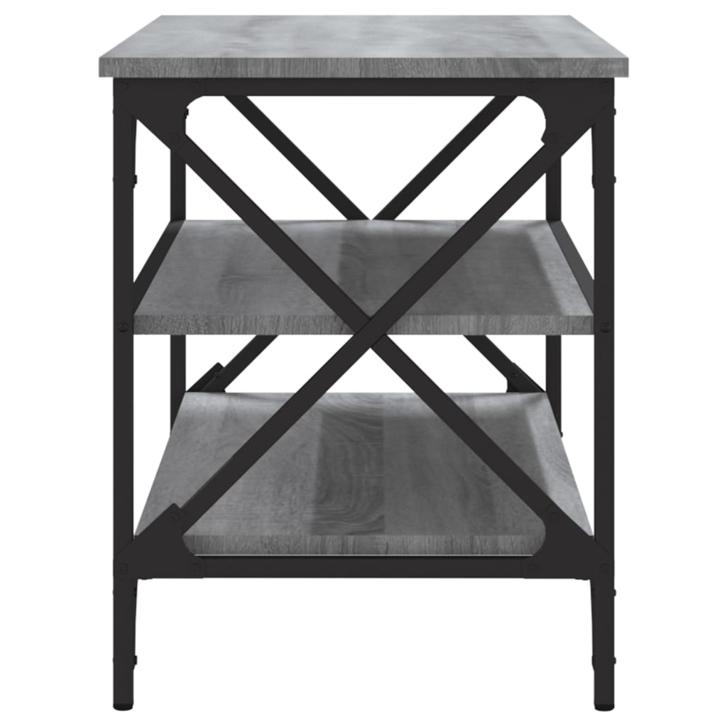 Meuble TV Sonoma gris 80x40x50 cm Bois d'ingénierie