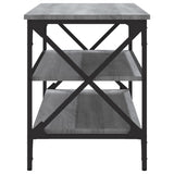 Meuble TV Sonoma gris 100x40x50 cm Bois d'ingénierie