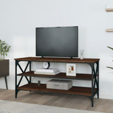 Meuble TV Chêne marron 100x40x50 cm Bois d'ingénierie