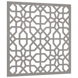 Garden wall decoration 55x55 cm corten steel Moorish design