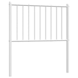 Tête de lit métal blanc 75 cm