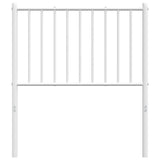 Tête de lit métal blanc 75 cm