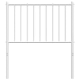 Tête de lit métal blanc 80 cm