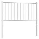 Tête de lit métal blanc 90 cm