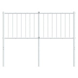 Tête de lit métal blanc 120 cm