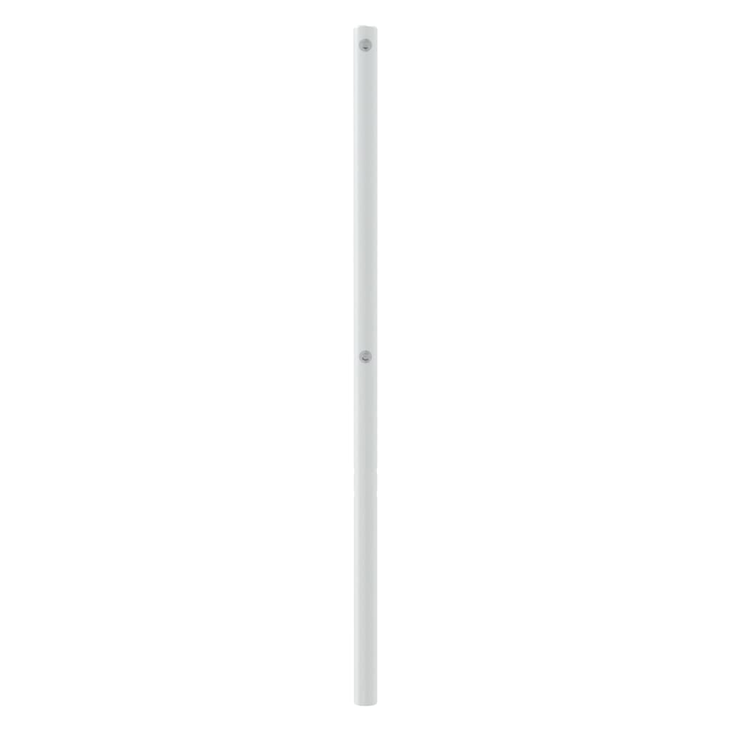 Tête de lit métal blanc 120 cm