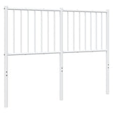 Tête de lit métal blanc 120 cm