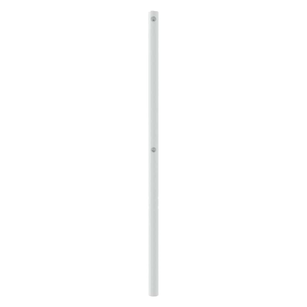 Tête de lit métal blanc 135 cm