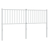 Tête de lit métal blanc 160 cm