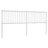 Tête de lit métal blanc 193 cm