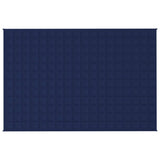 Gewichtsdecke Blau 122x183 cm 5 kg Stoff