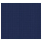 Couverture lestée Bleu 200x220 cm 13 kg Tissu