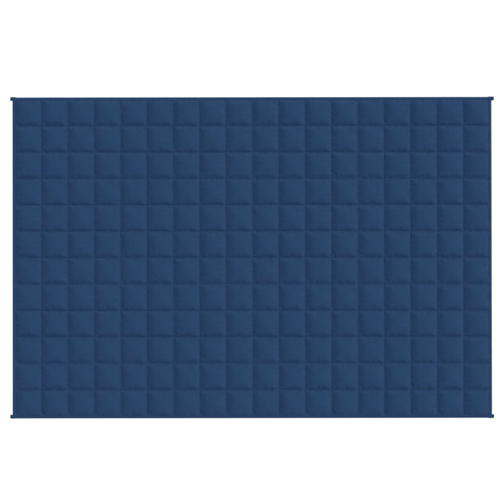 Gewichtsdecke Blau 122x183 cm 5 kg Stoff