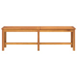 Banc de jardin 150x35x45 cm bois massif d'acacia