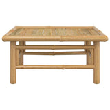 Table de jardin 65x55x30 cm bambou