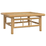 Table de jardin 65x55x30 cm bambou