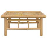 Table de jardin 65x55x30 cm bambou