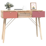 Table console avec tiroirs 105x30x75 cm bois d'ingénierie