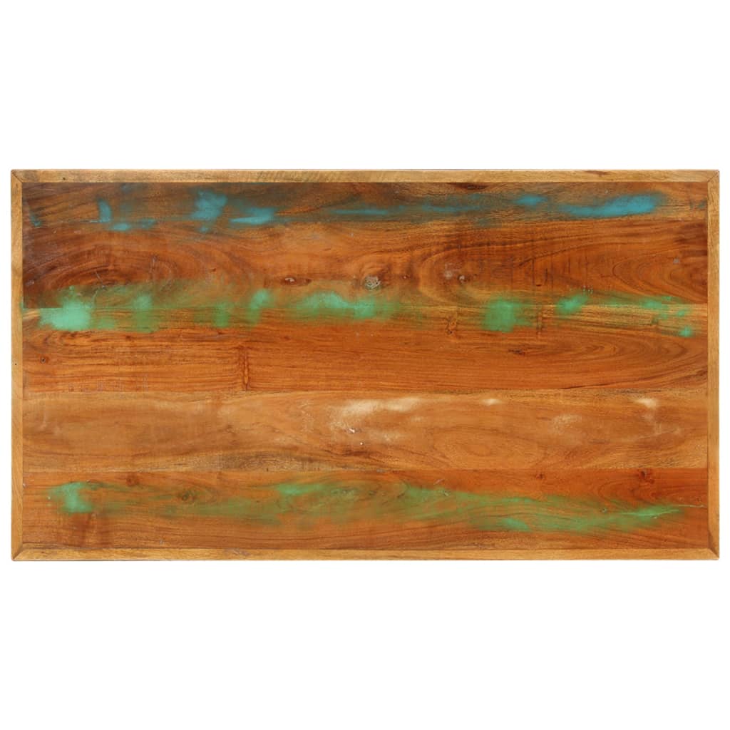 Table basse 100x55x45 cm bois de récupération massif