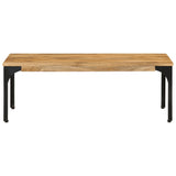 Table basse 100x55x35 cm bois de manguier massif