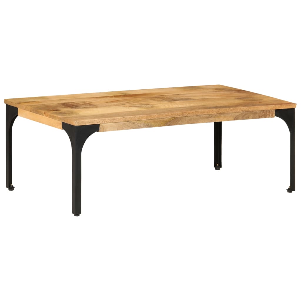 Table basse 100x55x35 cm bois de manguier massif