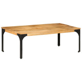 Table basse 100x55x35 cm bois de manguier massif