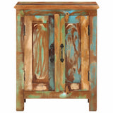 Buffet avec 2 portes 55x30x70 cm bois massif de récupération