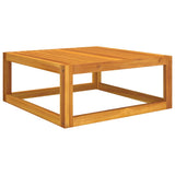 Table basse 68x68x29 cm bois d'acacia massif