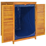 Boîte de rangement de jardin 70x87x104 cm bois massif d'acacia