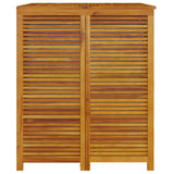 Boîte de rangement de jardin 70x87x104 cm bois massif d'acacia