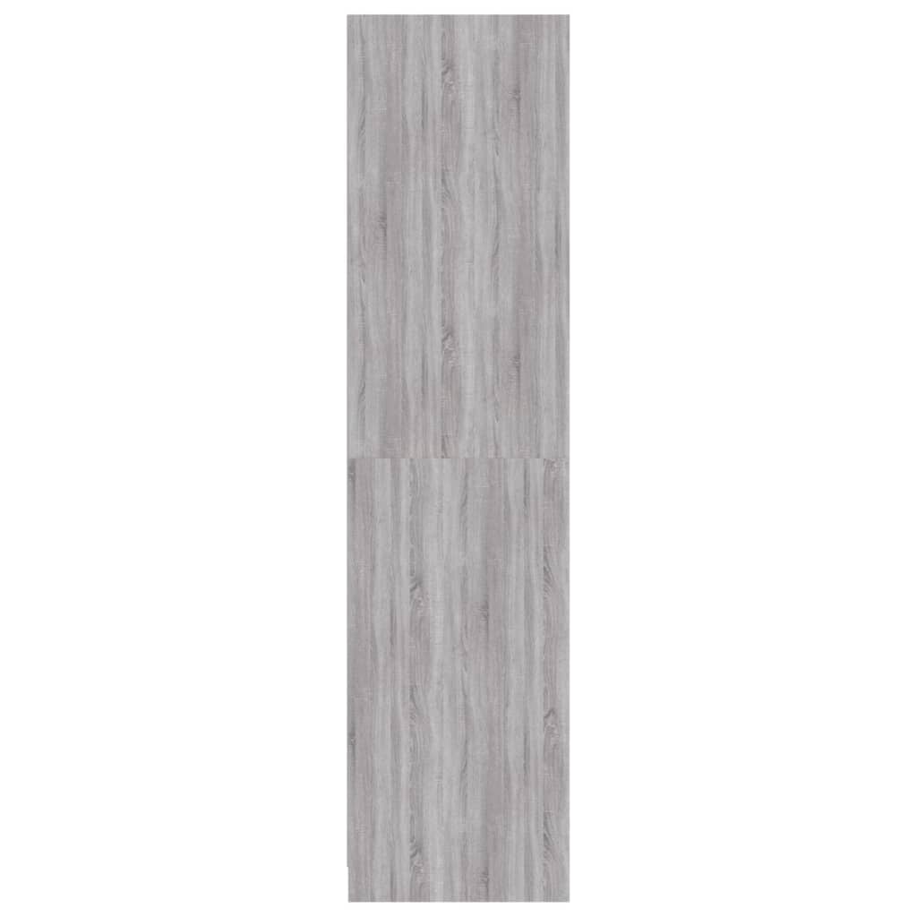 Sonoma gray wardrobe 100x50x200 cm engineered wood