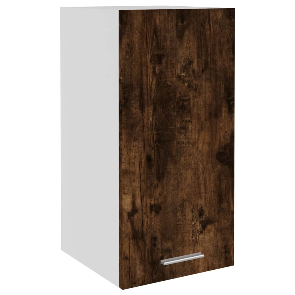 Armoire suspendue Chêne fumé 29,5x31x60 cm Bois d'ingénierie