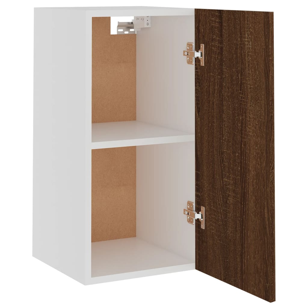 Hängeschrank Braune Eiche 29,5x31x60 cm Holzwerkstoff