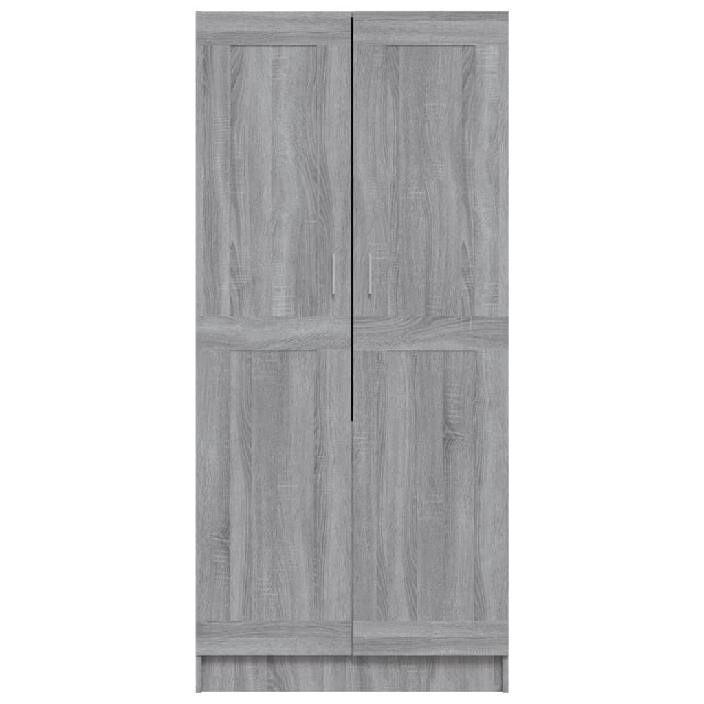 Garde-robe Sonoma gris 82,5x51,5x180 cm Bois d'ingénierie