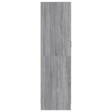 Garde-robe Sonoma gris 82,5x51,5x180 cm Bois d'ingénierie