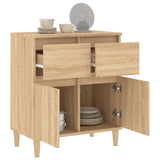 Buffet Chêne sonoma 60x35x70 cm Bois d'ingénierie