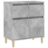 Buffet Gris béton 60x35x70 cm Bois d'ingénierie