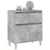 Buffet Gris béton 60x35x70 cm Bois d'ingénierie