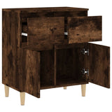 Buffet Chêne fumé 60x35x70 cm Bois d'ingénierie