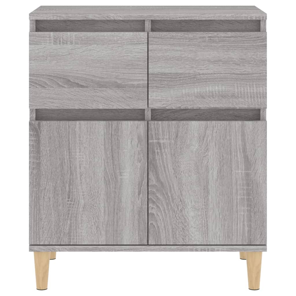 Buffet Sonoma gris 60x35x70 cm Bois d'ingénierie