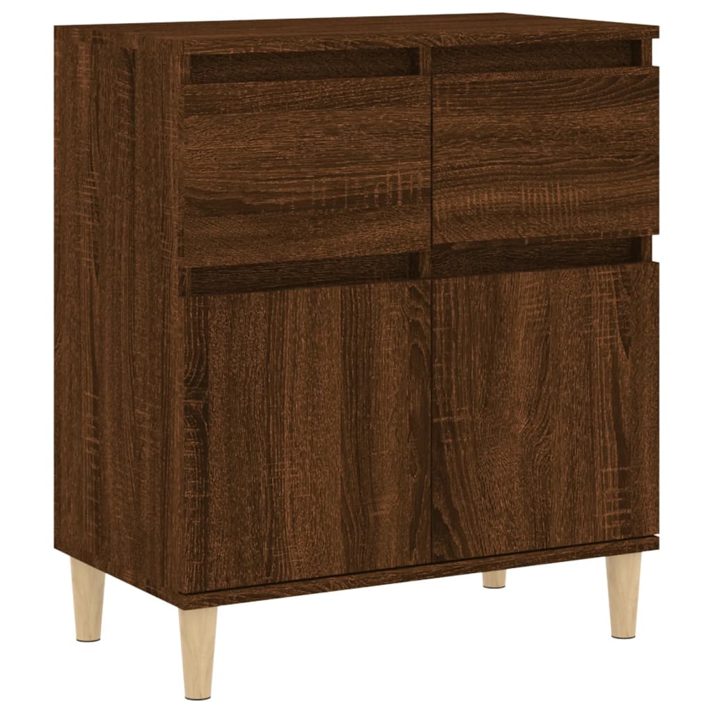 Sideboard Brauneiche 60x35x70 cm Holzwerkstoff