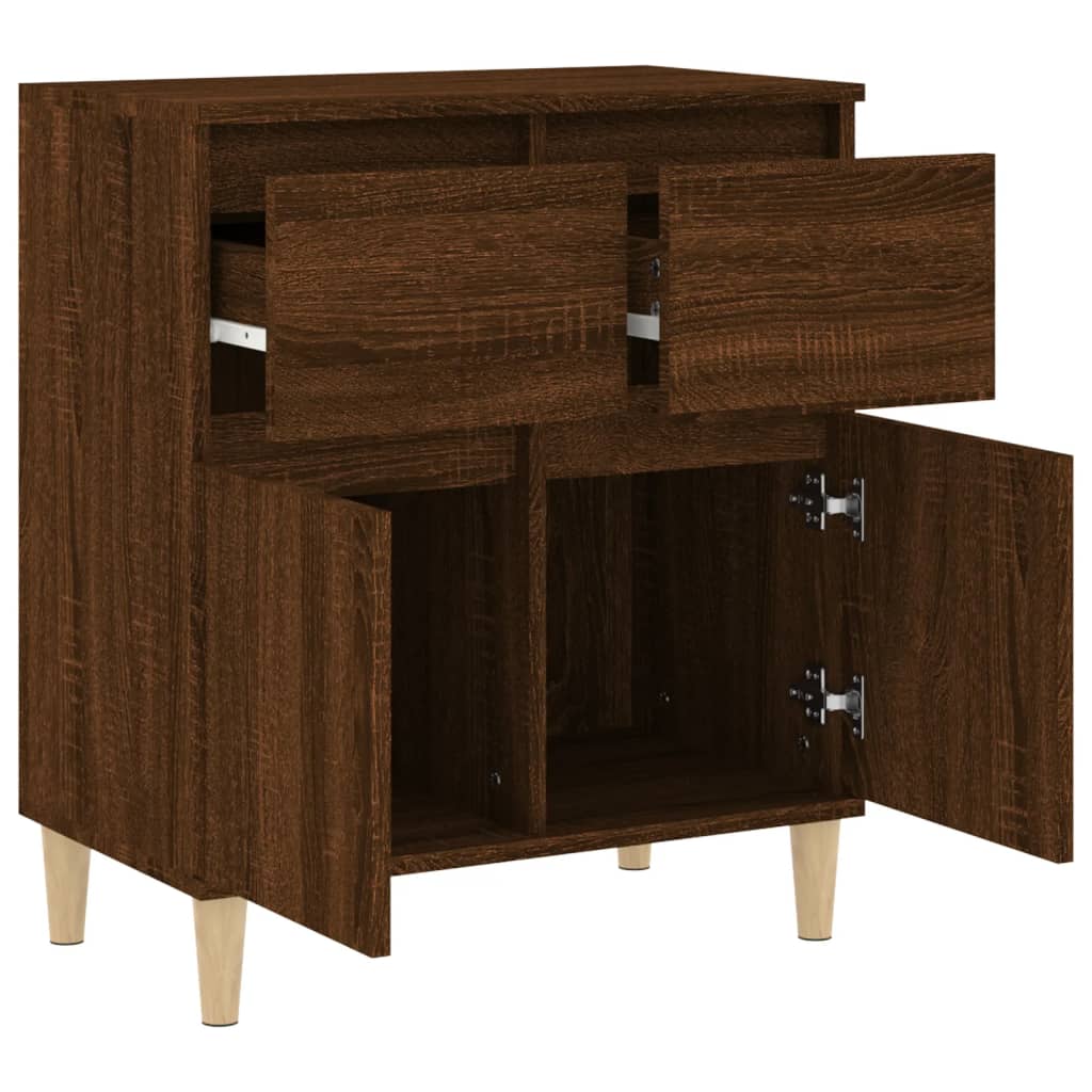 Sideboard Brauneiche 60x35x70 cm Holzwerkstoff