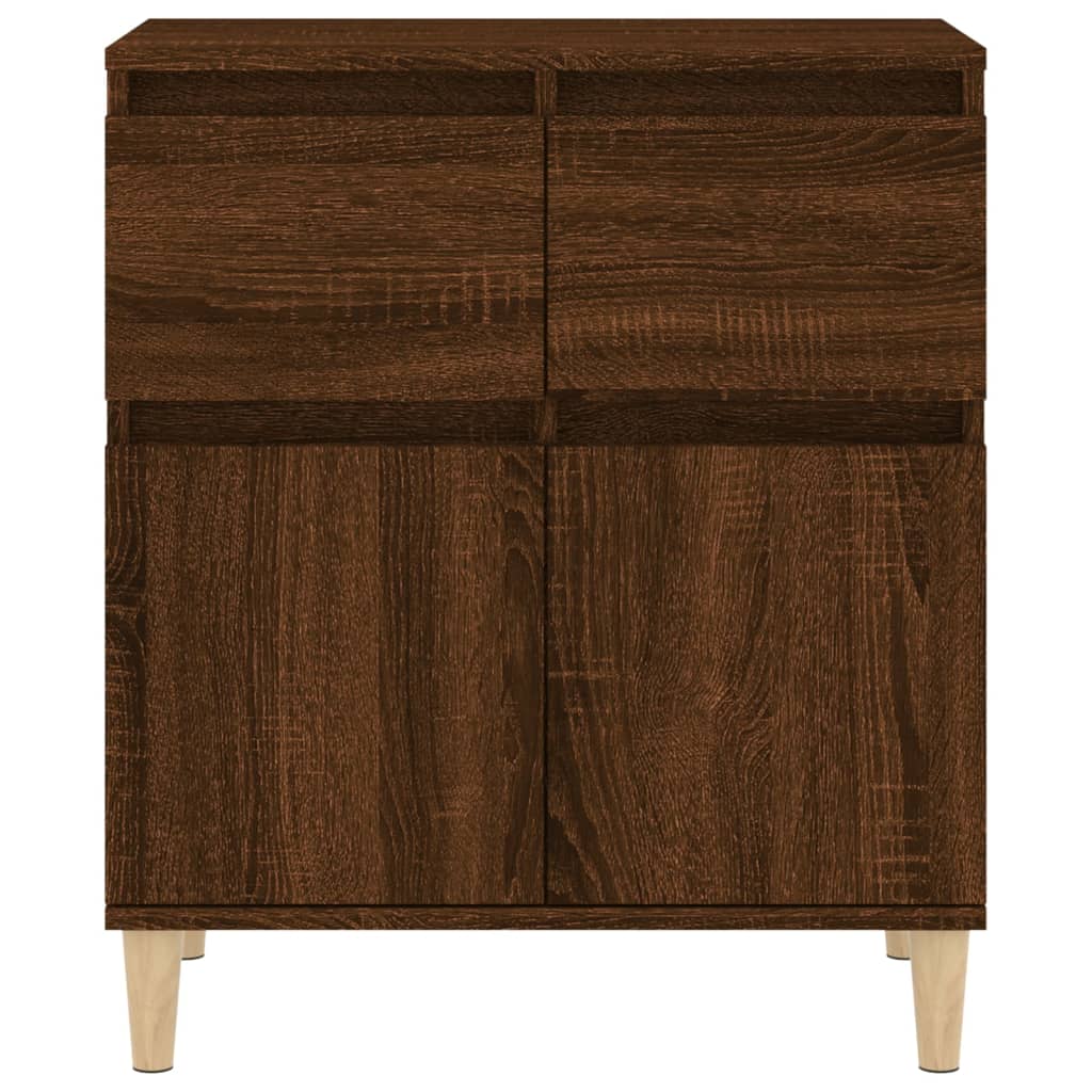 Sideboard Brauneiche 60x35x70 cm Holzwerkstoff